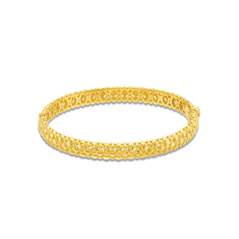 Main Image 1 of Nugget Bangle in 14K Gold