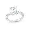 Thumbnail Image 1 of Vera Wang Love Collection 2-1/3 CT. T.W. Emerald-Cut Certified Lab-Created Diamond Engagement Ring in 14K White Gold (F/VS2)