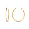 Thumbnail Image 1 of Endless 23.0mm Hoop Earrings in Hollow 14K Gold