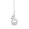 Thumbnail Image 4 of Enchanted Disney Ariel Freshwater Cultured Pearl Stud Earrings and Diamond Seashell Pendant in Sterling Silver