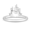 Thumbnail Image 7 of Enchanted Disney 1/5 CT. T.W. Diamond Castle Ring Set in Sterling Silver