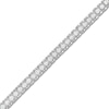 Thumbnail Image 0 of Men's 5 CT. T.W. Certified Lab-Created Diamond Tennis Bracelet in 14K White Gold (F/SI2) - 8.5"