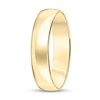 Thumbnail Image 1 of 5.0mm Engravable Low Dome Comfort-Fit Wedding Band in 14K Gold (1 Line)