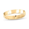 Thumbnail Image 1 of 4.0mm Engravable Flat Square-Edged Wedding Band in 14K Gold (1 Line)