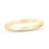 Thumbnail Image 1 of 2.0mm Engravable Low Dome Comfort-Fit Wedding Band in 14K Gold (1 Line)