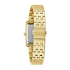 Thumbnail Image 2 of Ladies' Caravelle by Bulova Crystal Accent Gold-Tone Watch with Rectangular Champagne Dial (Model:45L192)