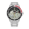 Thumbnail Image 1 of Men's Citizen Eco-Drive® Disney Astronaut Mickey Silver-Tone Watch (Model: AW1709-54W)