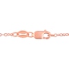 Thumbnail Image 3 of 1/8 CT. T.W. Diamond Solitaire Ichthus Necklace in 10K Rose Gold