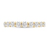 Thumbnail Image 3 of 1 CT. T.W. Diamond Nine Stone Band in 14K Gold (H-I/I1-I2)