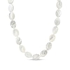 Thumbnail Image 0 of Oval Mother-of-Pearl Strand Necklace - 17"