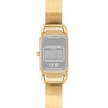 Thumbnail Image 3 of Ladies' Coach Cadie Crystal Accent Gold-Tone IP Bangle Watch with Rectangular White Dial (Model: 14504196)