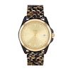 Thumbnail Image 1 of Ladies' Coach Greyson Brown Tortoiseshell Signature C Resin Watch with Gold-Tone Dial (Model: 14504187)