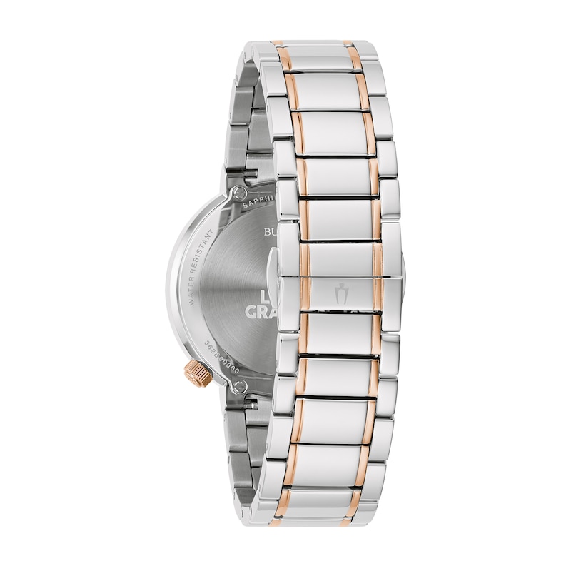 Main Image 4 of Ladies' Bulova Special Edition Latin GRAMMY® Two-Tone Watch with Textured Dial (Model: 98L309)