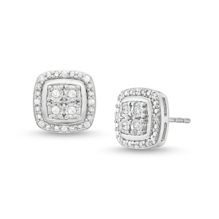 YES PLEASE! 2.5 CT.T.W. Lab-Created White Sapphire Stud Earrings in  Sterling Silver - JCPenney