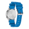 Thumbnail Image 3 of Ladies' Citizen Eco-Drive® Promaster Dive Blue Rubber Strap Watch with Dark Blue Dial (Model: EO2028-06L)