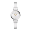 Thumbnail Image 0 of Ladies' Marc Anthony Modern Diamond Accent Silver-Tone Bangle Watch with White Dial (Model: 96P241)