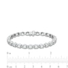 Thumbnail Image 4 of 5 CT. T.W. Certified Lab-Created Diamond Spacer Line Bracelet in 10K White Gold (I/I1)