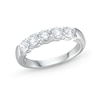 Thumbnail Image 1 of 1 CT. T.W. Certified Lab-Created Diamond Five Stone Band in 10K White Gold (F/SI2)