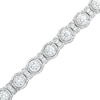 Thumbnail Image 0 of 10 CT. T.W. Certified Lab-Created Diamond Spacer Line Bracelet in 10K White Gold (I/I1)