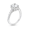 Thumbnail Image 2 of 2 CT. T.W. Certified Lab-Created Diamond Frame Engagement Ring in 14K White Gold (F/SI2)