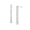 Thumbnail Image 1 of 1 CT. T.W. Journey Certified Lab-Created Diamond Drop Earrings in 10K White Gold (I/I1)