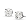 Thumbnail Image 1 of 1/3 CT. T.W. Certified Lab-Created Diamond Solitaire Stud Earrings in 10K White Gold (I/SI2)