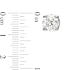 Thumbnail Image 3 of 1/3 CT. T.W. Certified Lab-Created Diamond Solitaire Stud Earrings in 10K White Gold (I/SI2)