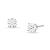 Thumbnail Image 1 of 3/4 CT. T.W. Certified Lab-Created Diamond Solitaire Stud Earrings in 10K White Gold (I/SI2)