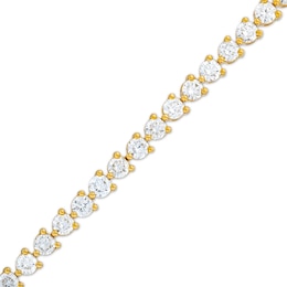 5 CT. T.W. Certified Lab-Created Diamond Tennis-Style Bracelet in 14K Gold (F/SI2) - 7.25&quot;