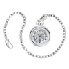 Thumbnail Image 1 of Men's Bulova Sutton Blue Accents Pocket Watch with Skeleton Dial (Model: 96A304)