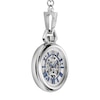 Thumbnail Image 2 of Men's Bulova Sutton Blue Accents Pocket Watch with Skeleton Dial (Model: 96A304)