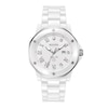 Thumbnail Image 1 of Ladies' Bulova Marc Anthony Diamond Accent White Ceramic Watch with White Dial (Model: 98P222)