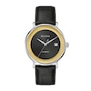 Thumbnail Image 1 of Men's Bulova Limited Edition Rat Pack Black Strap Watch with Gold-Tone and Black Dial (Model: 96B406)