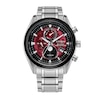 Men's Citizen Eco-DriveÂ® Sport Luxury Super Titaniumâ¢ Radio Controlled Chrono Watch With Red Dial (Model: BY1018-55X)