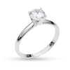 Thumbnail Image 2 of 1 CT. Certified Lab-Created Diamond Solitaire Engagement Ring in 14K White Gold (I/SI2)