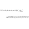 Thumbnail Image 3 of 4.0mm Rope Chain Necklace in Solid Sterling Silver  - 22&quot;