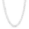 6.9mm Mariner Chain Necklace In Solid Sterling Silver - 22