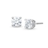 Thumbnail Image 1 of 1-1/2 CT. T.W. Certified Lab-Created Diamond Solitaire Stud Earrings in 14K White Gold (I/SI2)