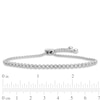 Thumbnail Image 3 of 1/4 CT. T.W. Diamond Miracle Bolo Bracelet in Sterling Silver - 9.75"