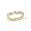 Thumbnail Image 0 of 1 CT. T.W. Diamond Scallop Edge Ten Stone Anniversary Band in 14K Gold