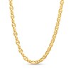 Thumbnail Image 1 of Textured 5.2mm Valantino Chain Necklace in Semi-Solid 14K Gold - 22&quot;