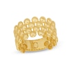 Thumbnail Image 1 of Beaded Multi-Row Band in 10K Gold - Size 7