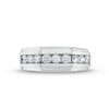 Thumbnail Image 3 of Men's 1 CT. T.W. Certified Lab-Created Diamond Squared Band in 14K White Gold (F/VS2)