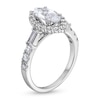 Thumbnail Image 3 of 1-3/4 CT. T.W. Marquise-Cut Certified Lab-Created Diamond Frame Engagement Ring in 14K White Gold (F/VS2)