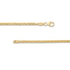 Thumbnail Image 3 of 3.0mm Box Chain Necklace in Semi-Solid 14K Gold - 22&quot;