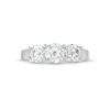 Thumbnail Image 3 of 2 CT. T.W. Certified Lab-Created Diamond Past Present Future® Engagement Ring in 14K White Gold (F/VS2)