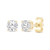 Thumbnail Image 1 of 1/2 CT. T.W. Diamond Solitaire Stud Earrings in 10K Gold (J/I3)