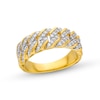 Thumbnail Image 0 of Men's 3/4 CT. T.W. Diamond Chain Ring in 14K Gold