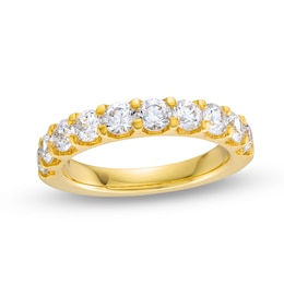 1-1/2 CT. T.W. Diamond Ten Stone Anniversary Band in 10K Gold