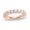 Thumbnail Image 1 of 1-1/2 CT. T.W. Diamond Ten Stone Anniversary Band in 10K Rose Gold